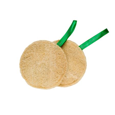 Organic Loofah (Round Shape) Pack of 2